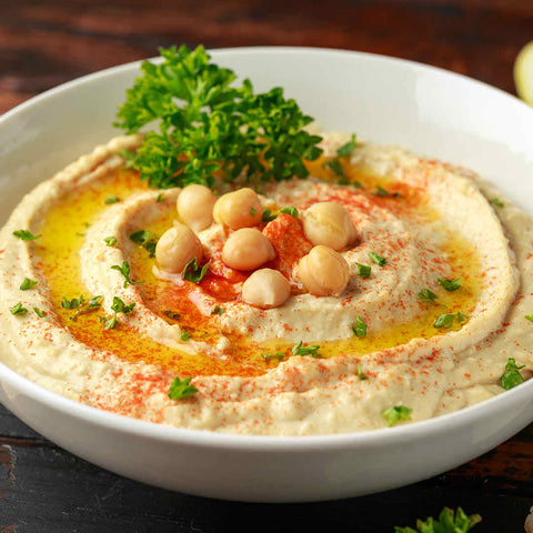 Nutty Homemade Hummus