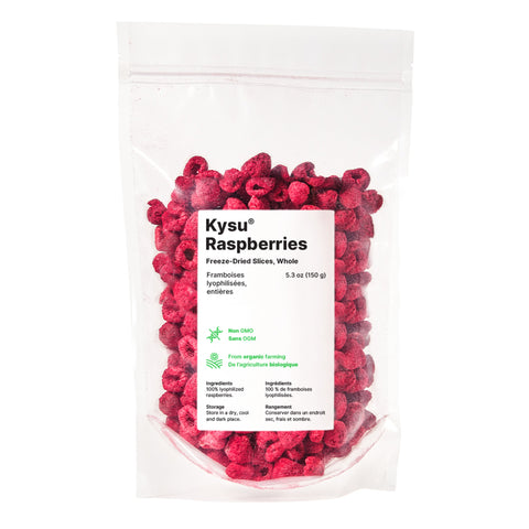 Raspberries, Freeze-Dried, Whole