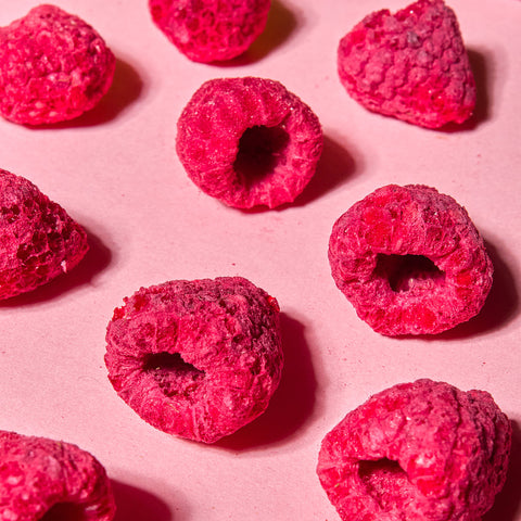 Raspberries, Freeze-Dried, Whole