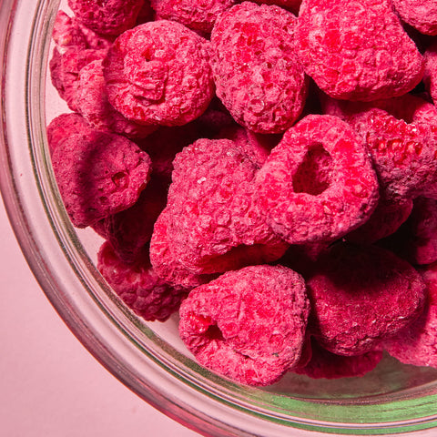 Raspberries, Freeze-Dried, Whole